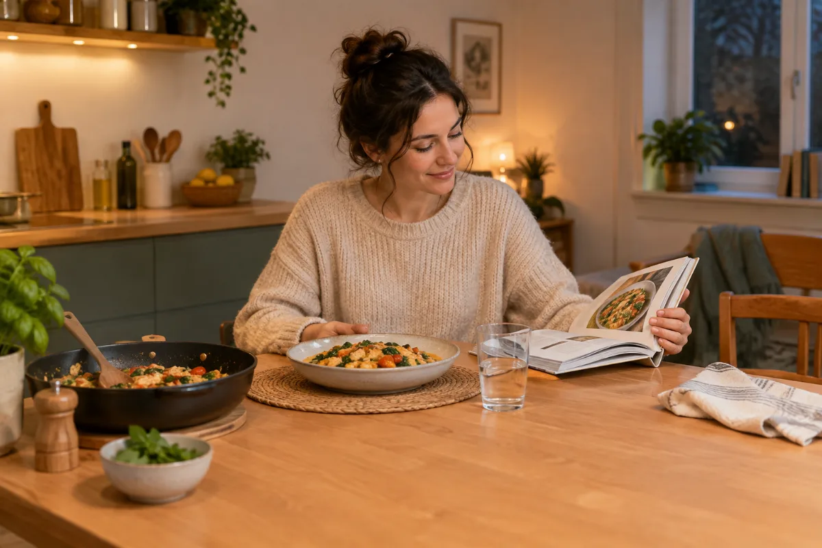 L’univers du guide Cuisiner quand on est fatigué